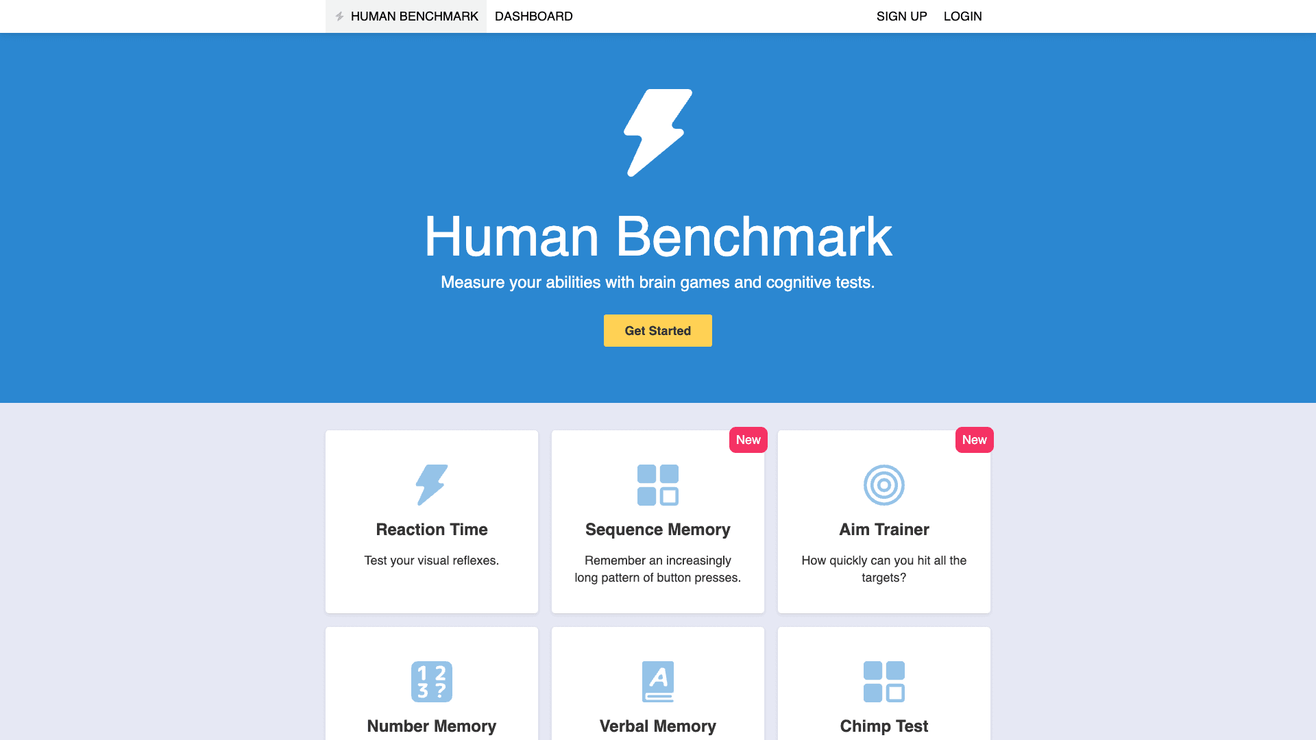 Human Benchmark