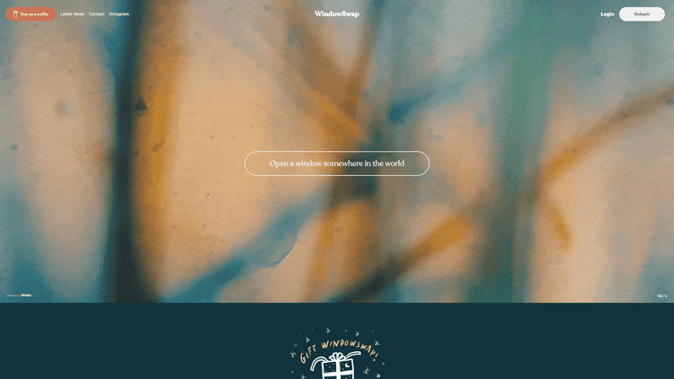 WindowSwap - Watch windows around the world